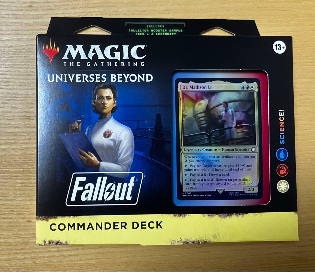 mtg Fallout フォールアウト 統率者デッキ4種セット 英語版 PIP