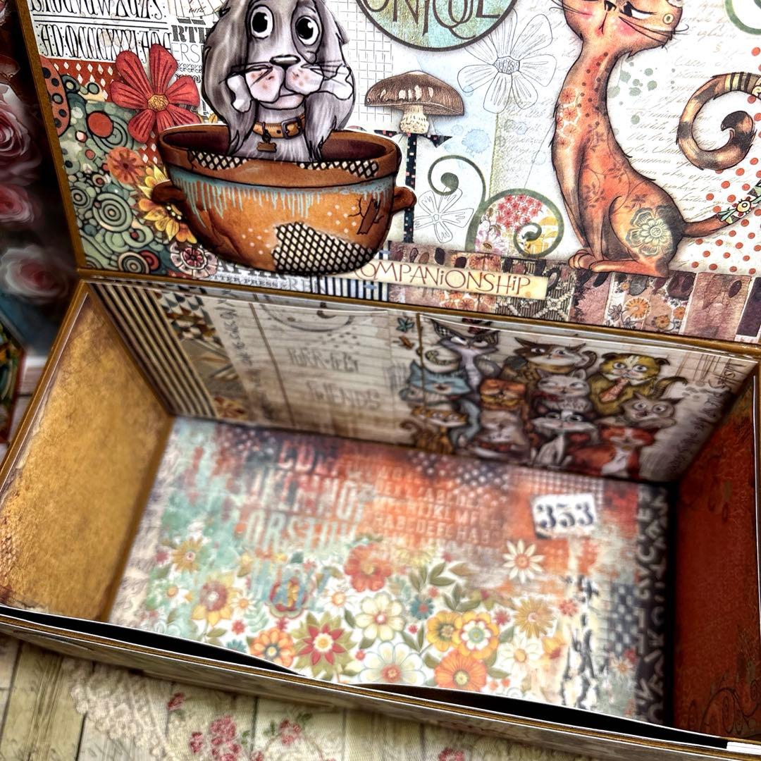 ５２０【新型】スタンペリアFURRY friendsおすそ分け収納ボックス