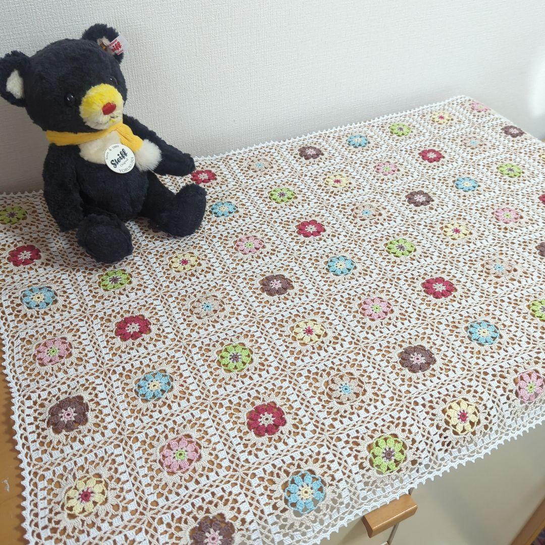 がちさま専用　ドイリー　マルチカバー　 レース編み