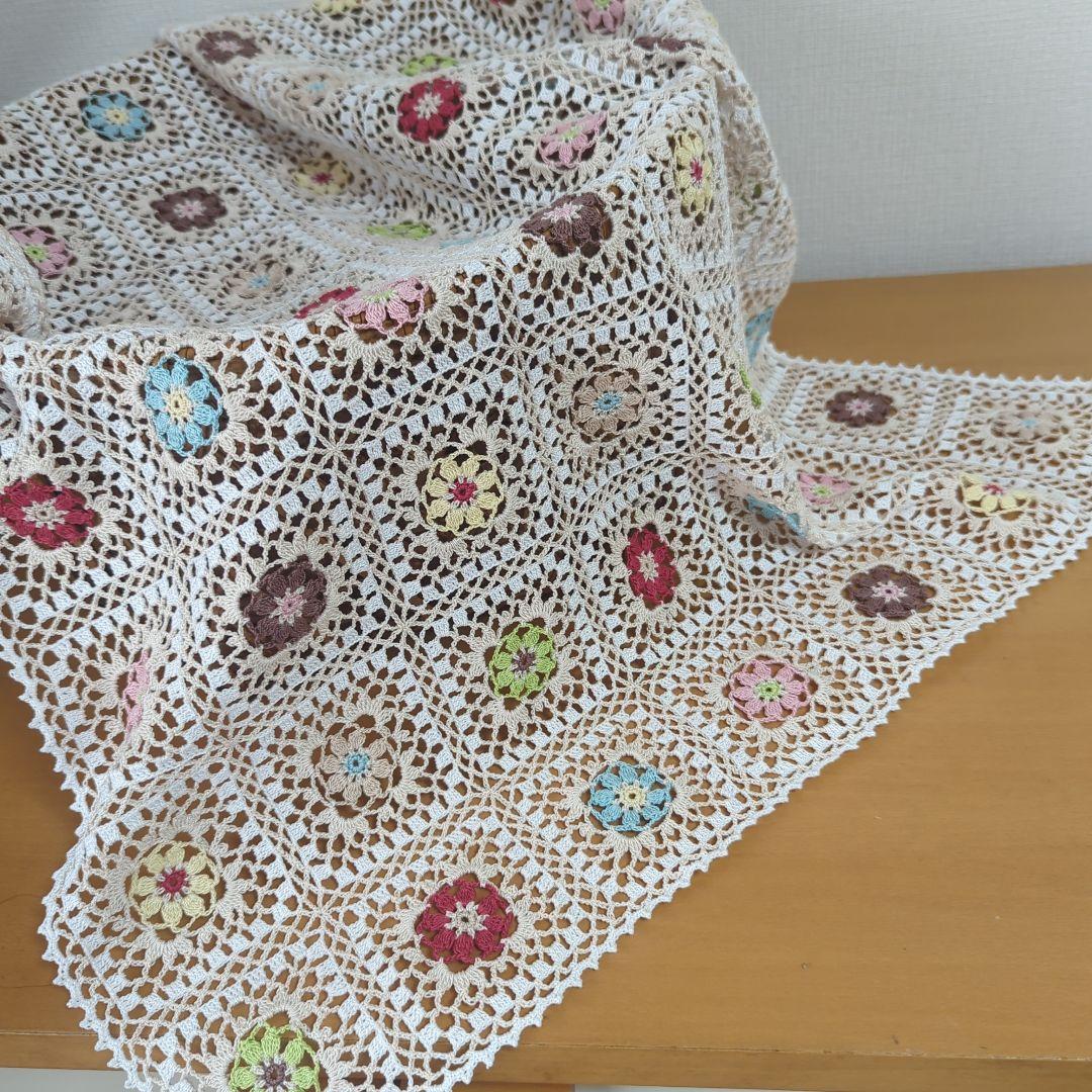 がちさま専用　ドイリー　マルチカバー　 レース編み