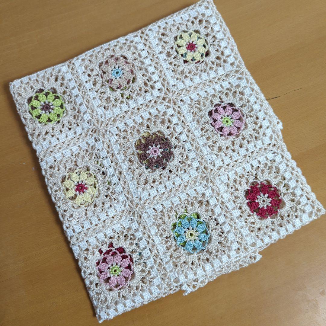 がちさま専用　ドイリー　マルチカバー　 レース編み