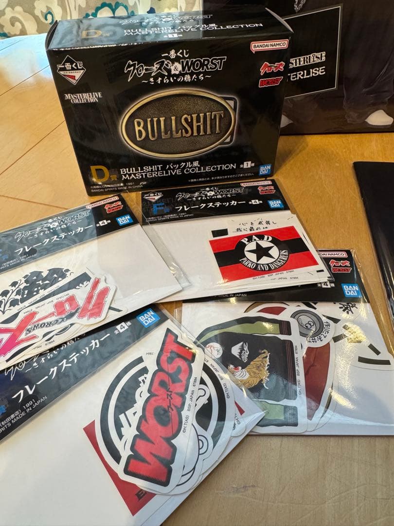 一番くじ　クローズ&WORSTさすらいの鴉　フィギュアなどほぼフルコンプセット