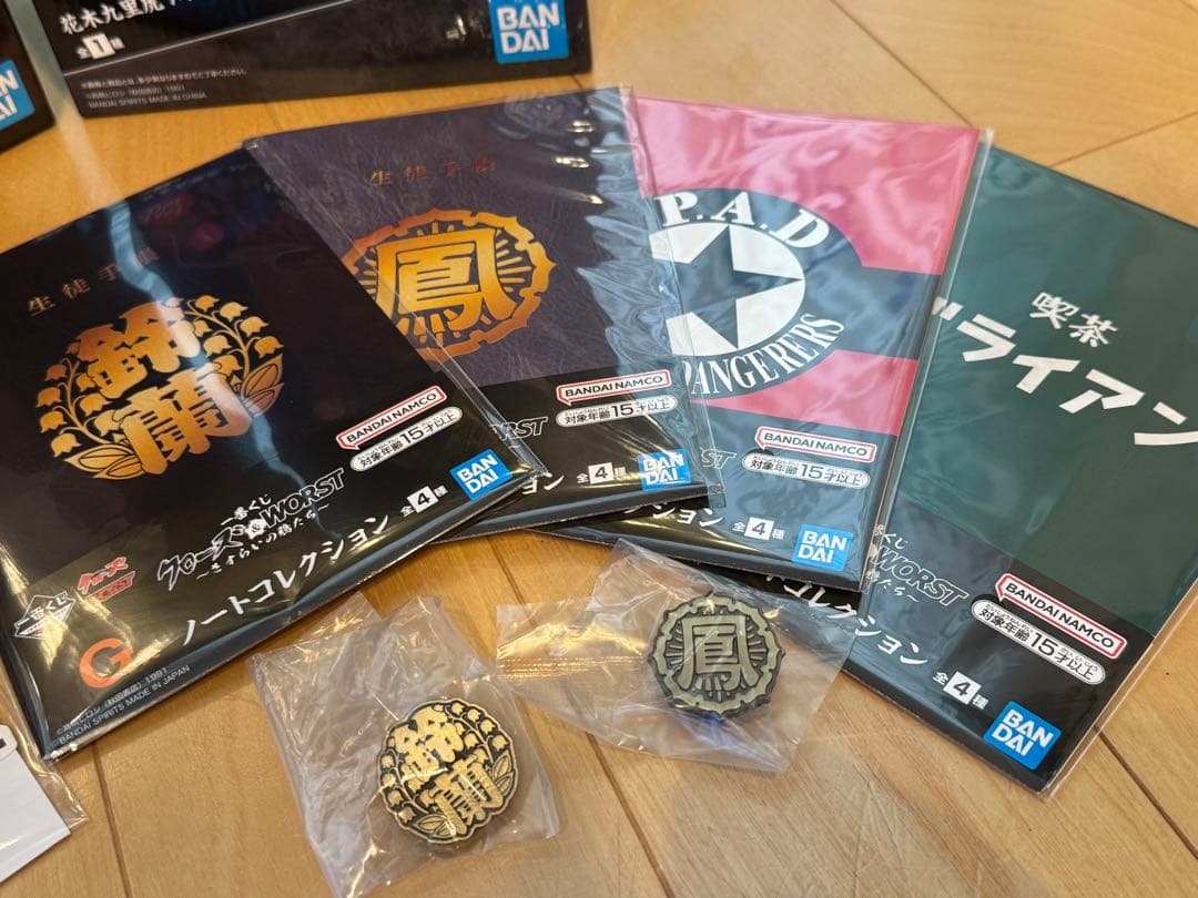 一番くじ　クローズ&WORSTさすらいの鴉　フィギュアなどほぼフルコンプセット