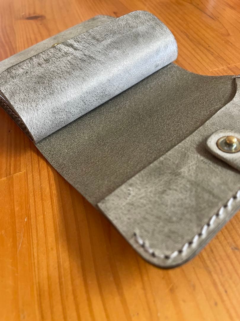 革財布 イタリアンレザー ハンドメイド COMFY ケース 二つ折り