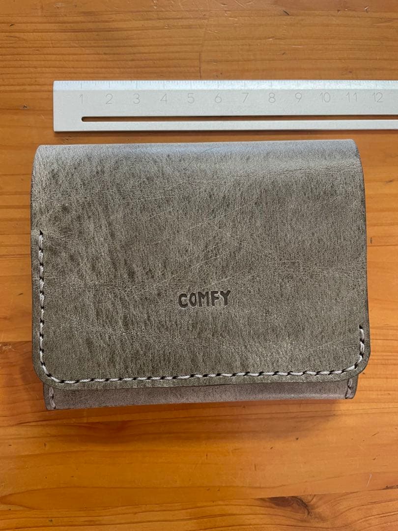 革財布 イタリアンレザー ハンドメイド COMFY ケース 二つ折り