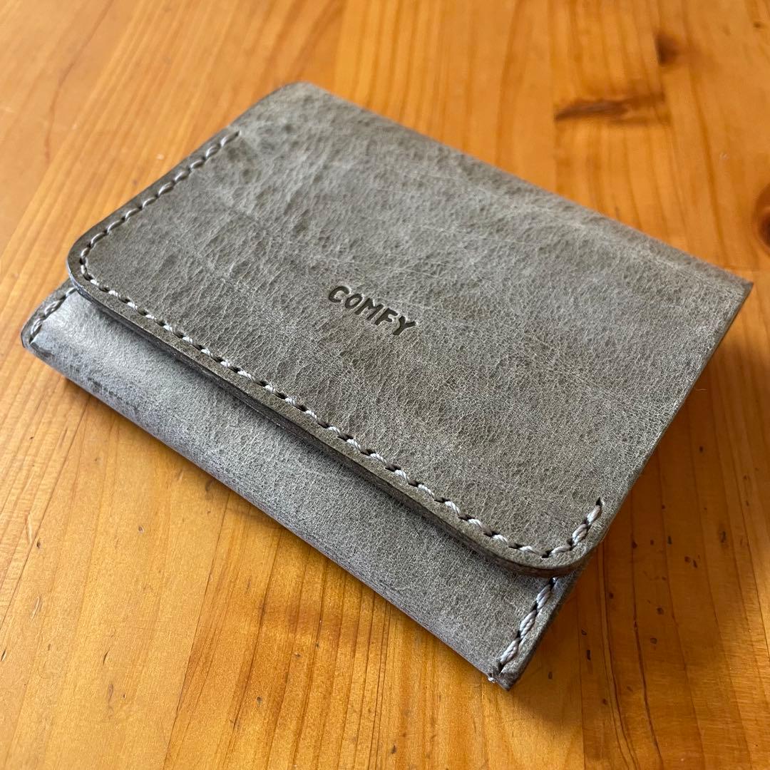 革財布 イタリアンレザー ハンドメイド COMFY ケース 二つ折り