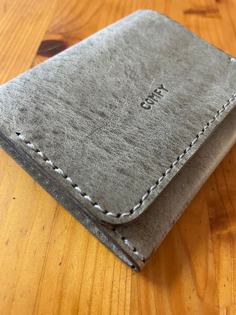 革財布 イタリアンレザー ハンドメイド COMFY ケース 二つ折り