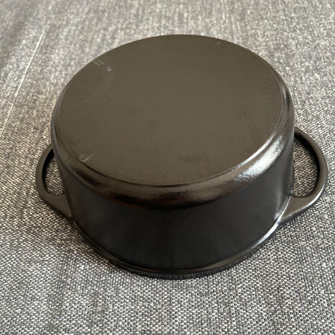 18cm バーミキュラ オーブンポットラウンド ブラック