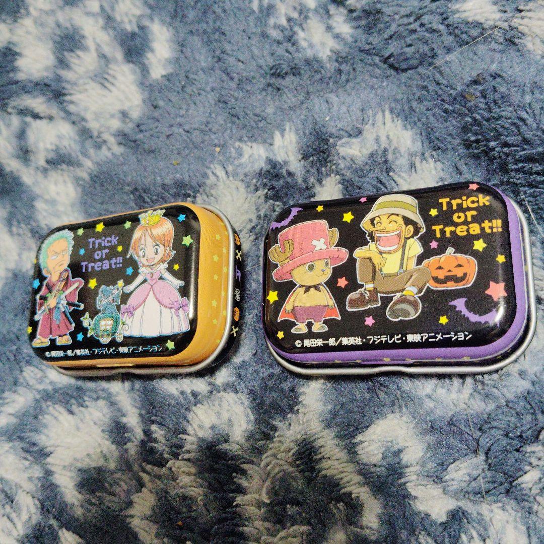 レア！！ ハロウィン・トリック・オア・トリート缶ケースセット　　付属のシール付