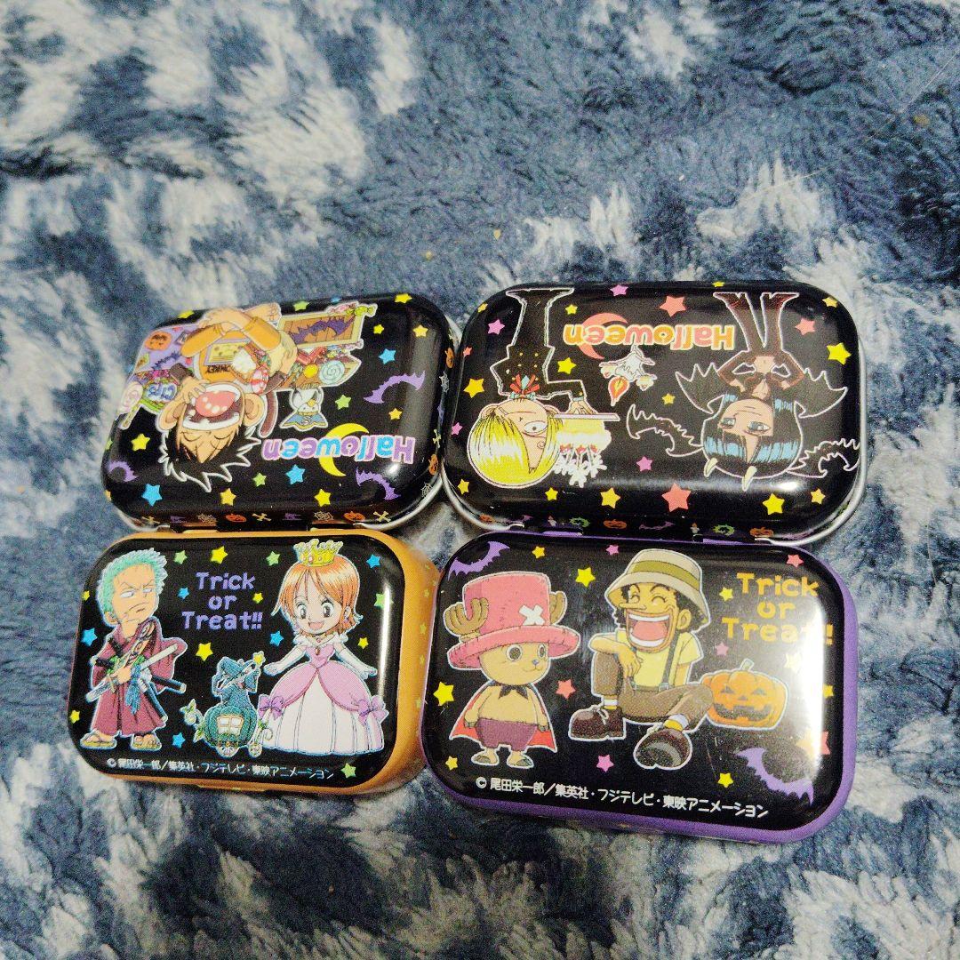 レア！！ ハロウィン・トリック・オア・トリート缶ケースセット　　付属のシール付