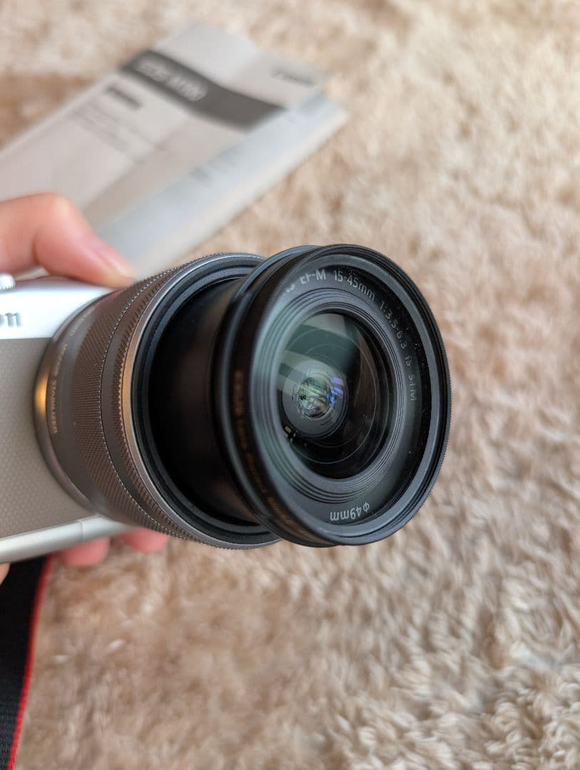 Canon EOS M100 保護フィルム レンズ SDカード付き