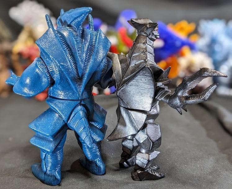 電光超人グリッドマン＆登場怪獣（タカラ）ソフビフィギュア13体セット