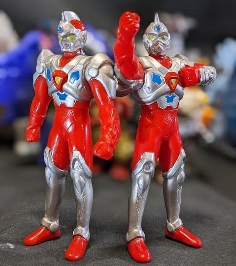 電光超人グリッドマン＆登場怪獣（タカラ）ソフビフィギュア13体セット
