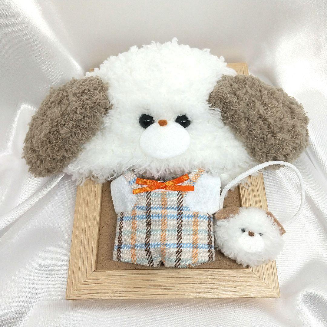 A166【しう様】ちびぐるみサイズ ぬい服 オーダー あにまる帽子セット