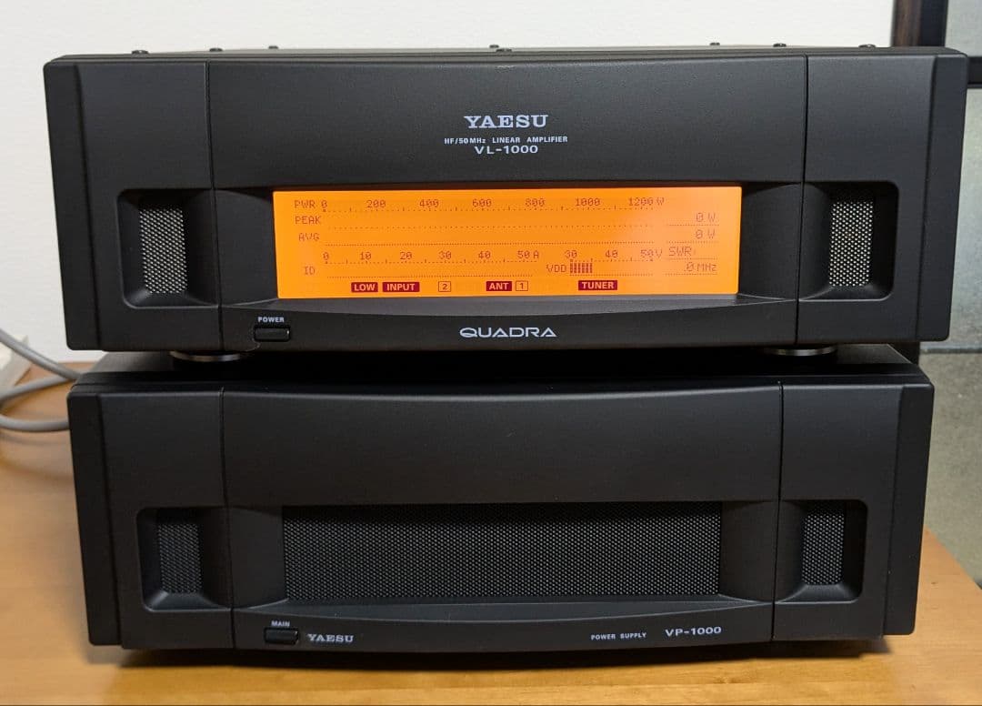 YAESU VL-1000、VP-1000 八重洲無線 リニアアンプ