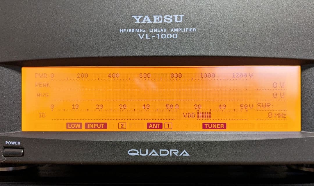 YAESU VL-1000、VP-1000 八重洲無線 リニアアンプ