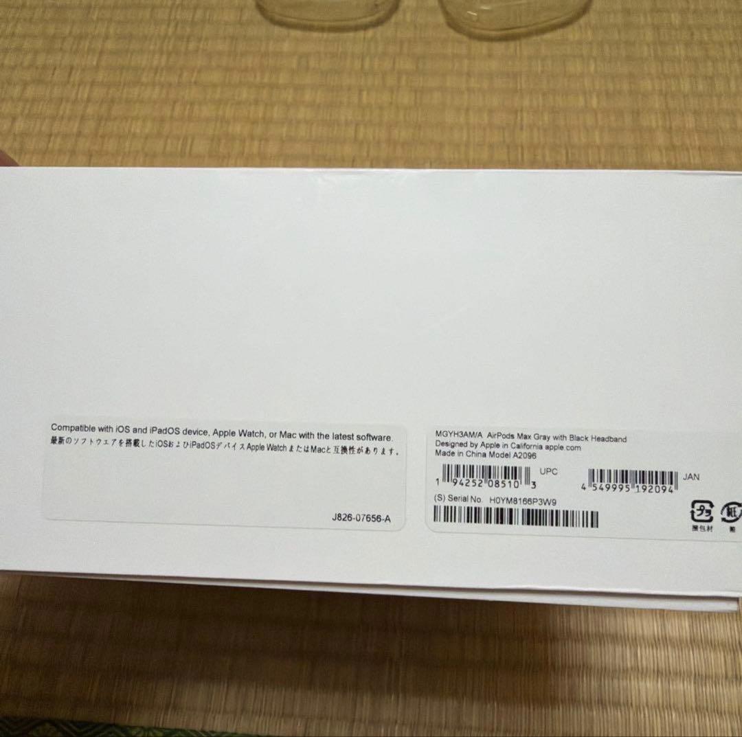 そ*う様 AirPods Max Gray with Black head ba