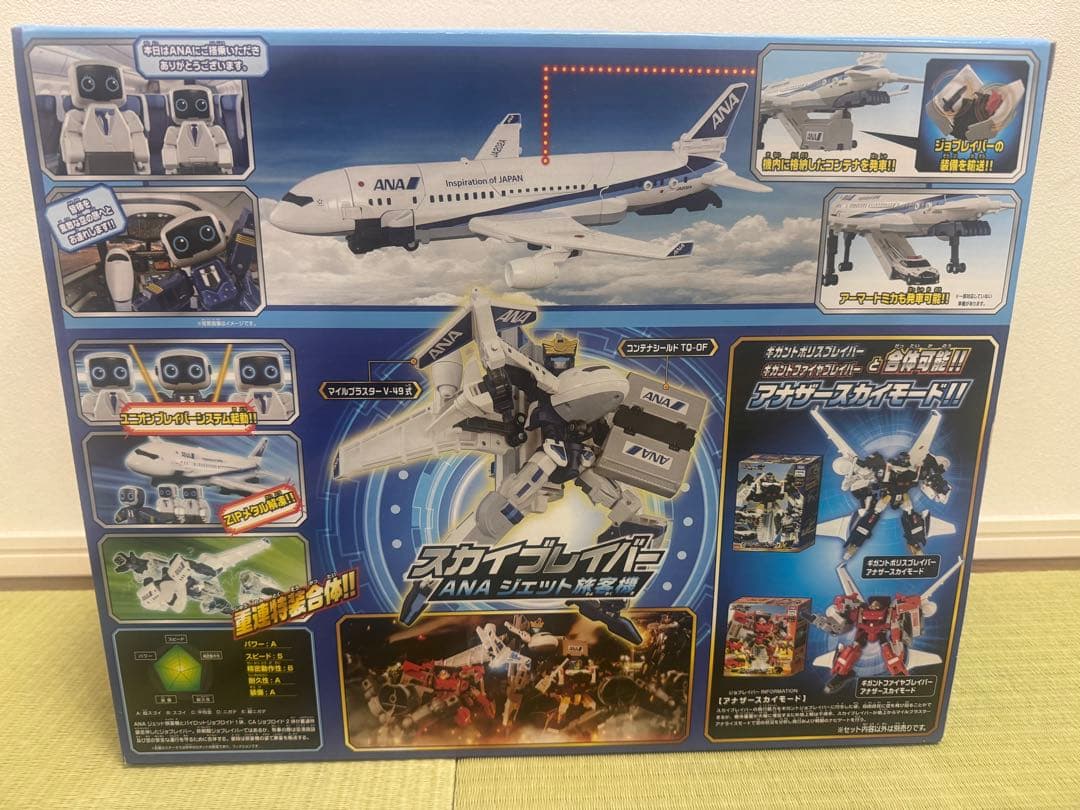 トミカDXスカイブレイバー ANAジェット旅客機 (新品未開封品)