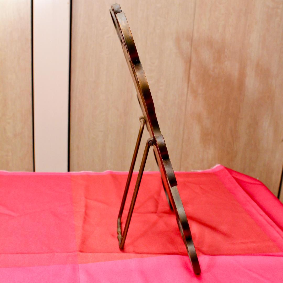 アイアンミラー　鉄職人ハンドメイド・オリジナル　36ｃｍ×24ｃｍ