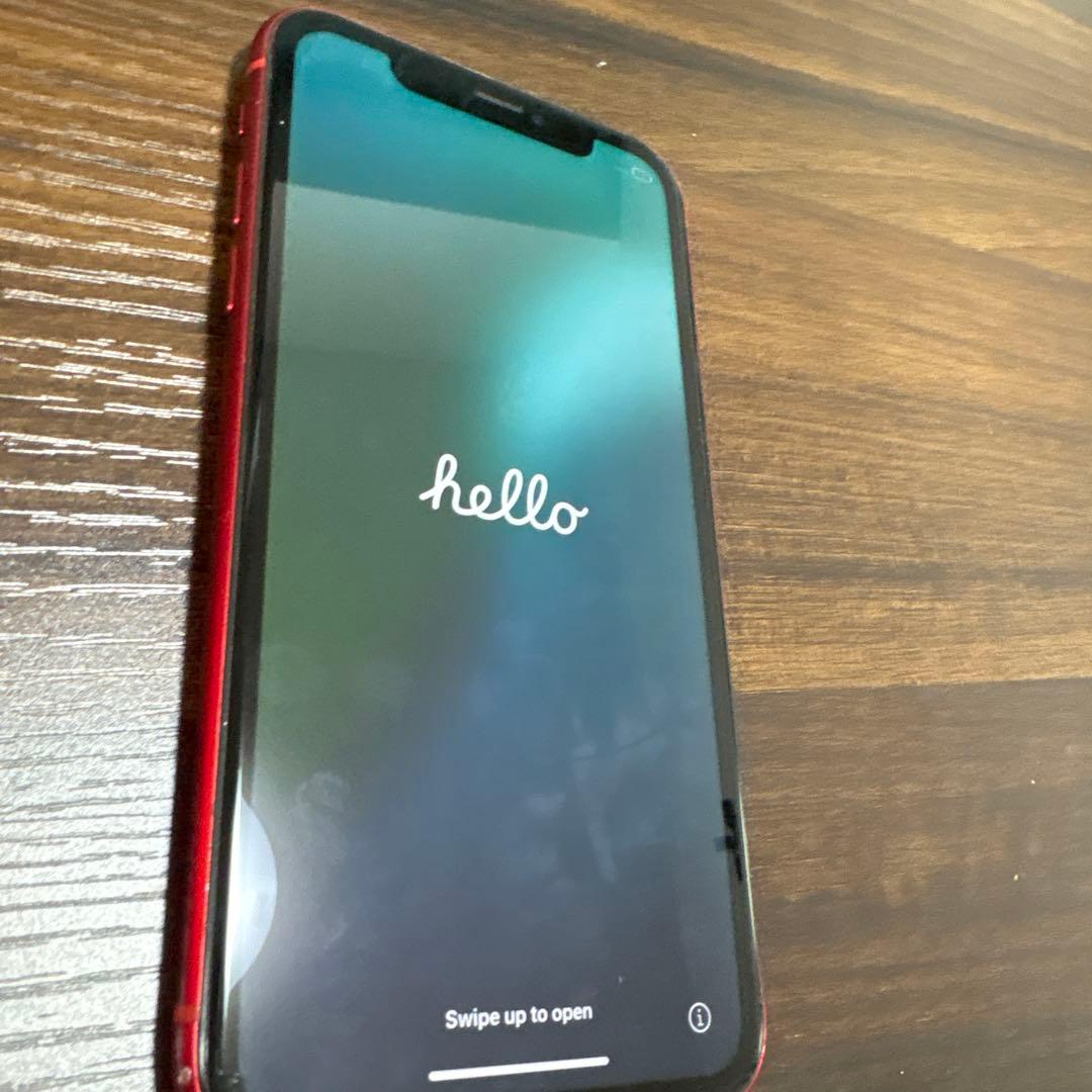 iPhone XR 128GB (PRODUCT)RED SIMフリー
