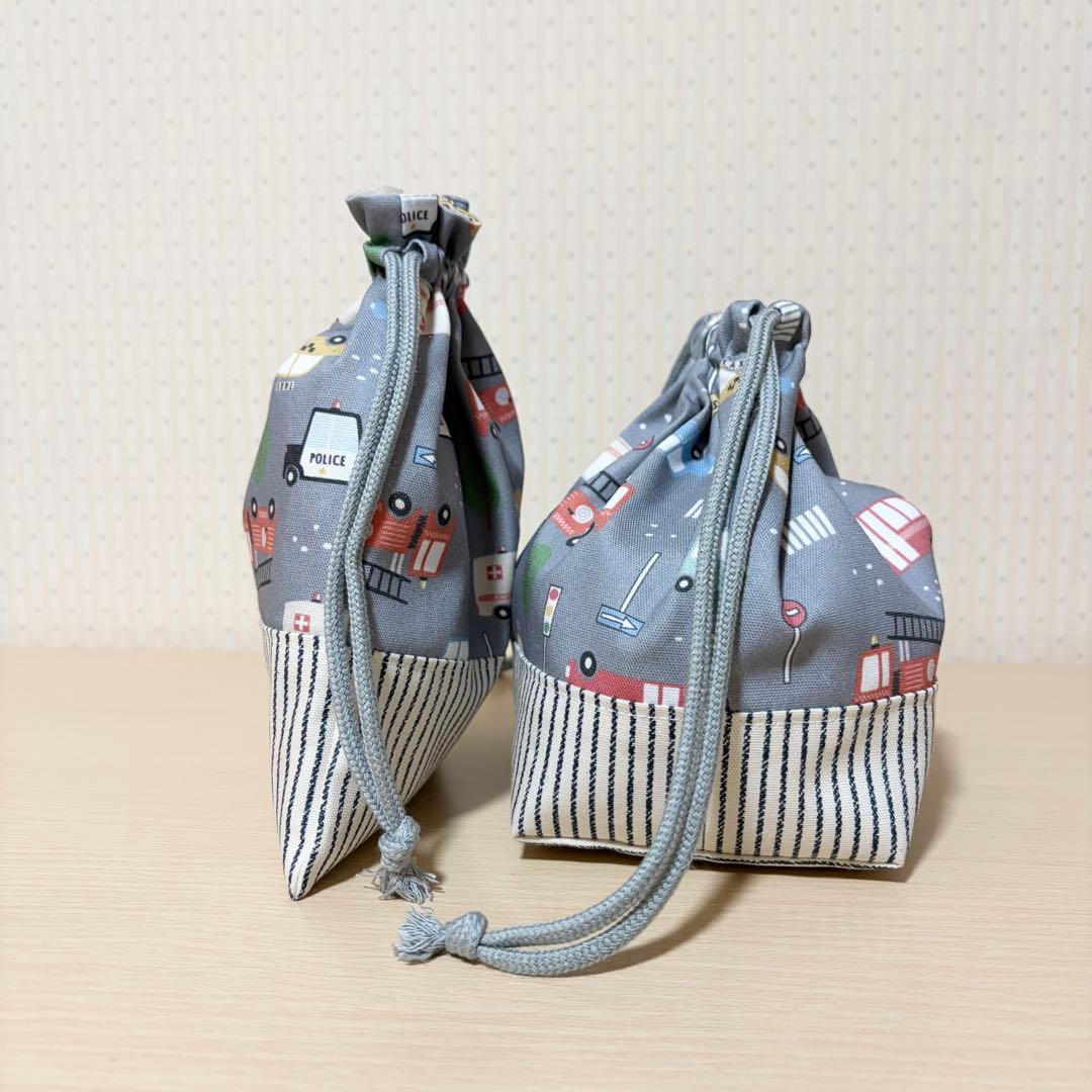 078.入園入学5点セット／裏地付きで丈夫☆