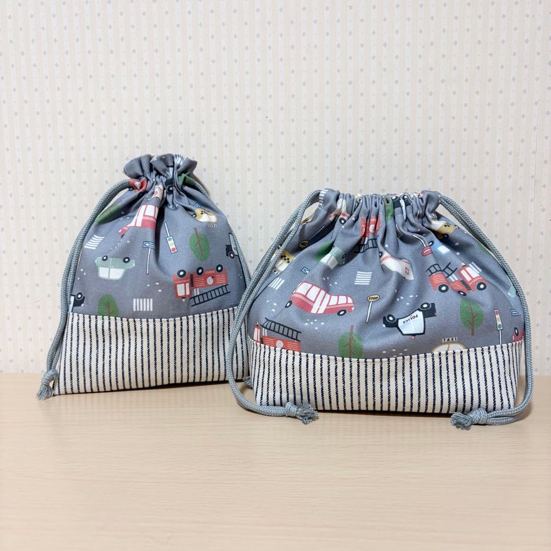 078.入園入学5点セット／裏地付きで丈夫☆