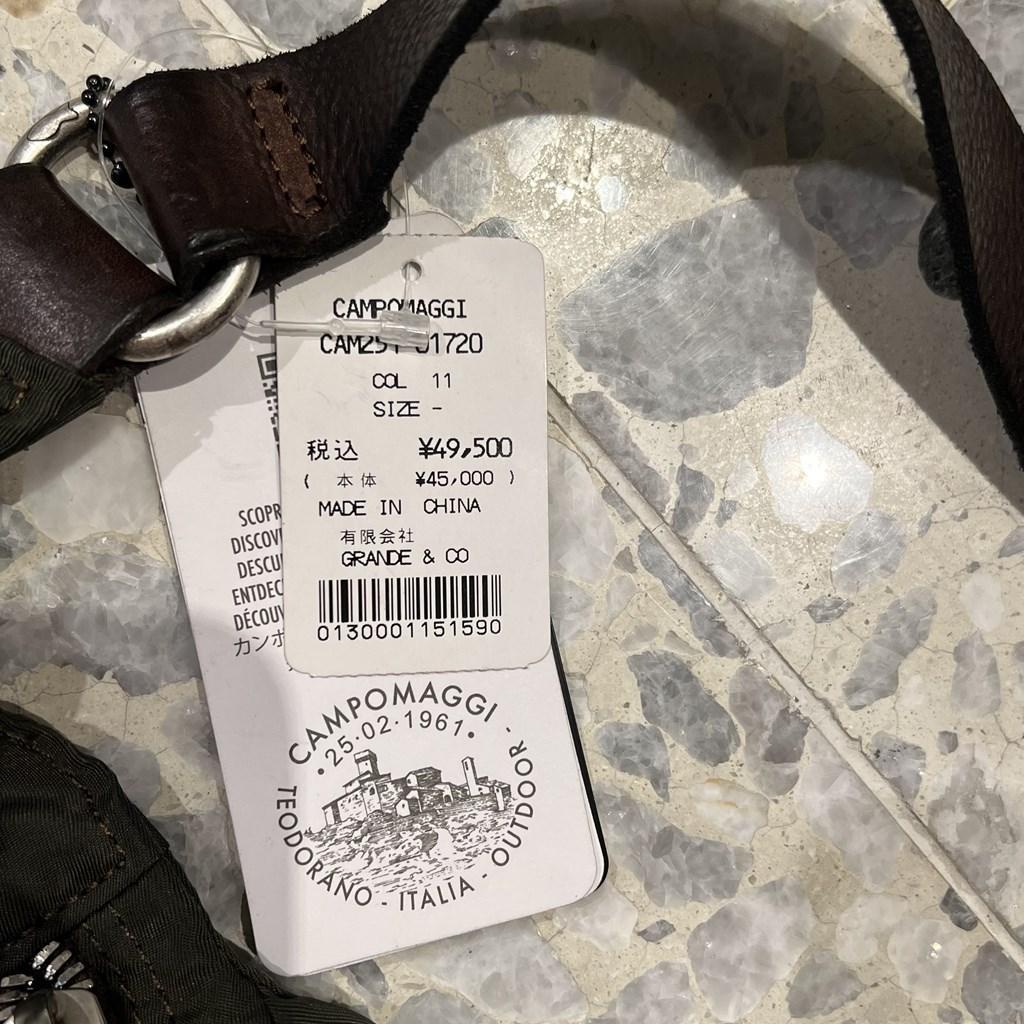 カンポマッジ CAMPOMAGGI ボディバッグ　ウエストバッグ