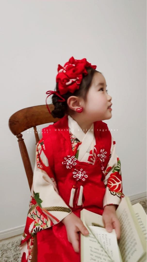 七五三髪飾り　new Design ♡ 092