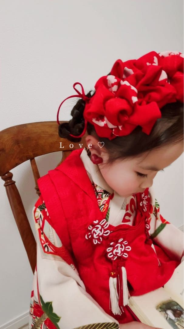 七五三髪飾り　new Design ♡ 092