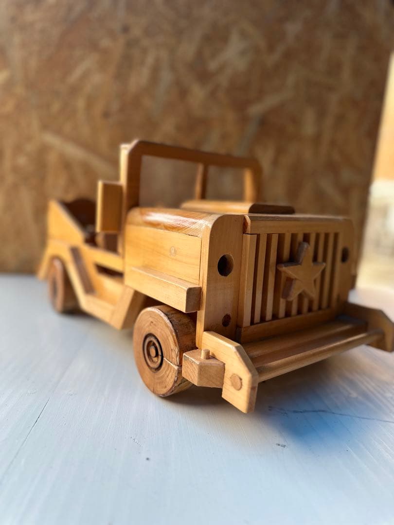 木製jeep
