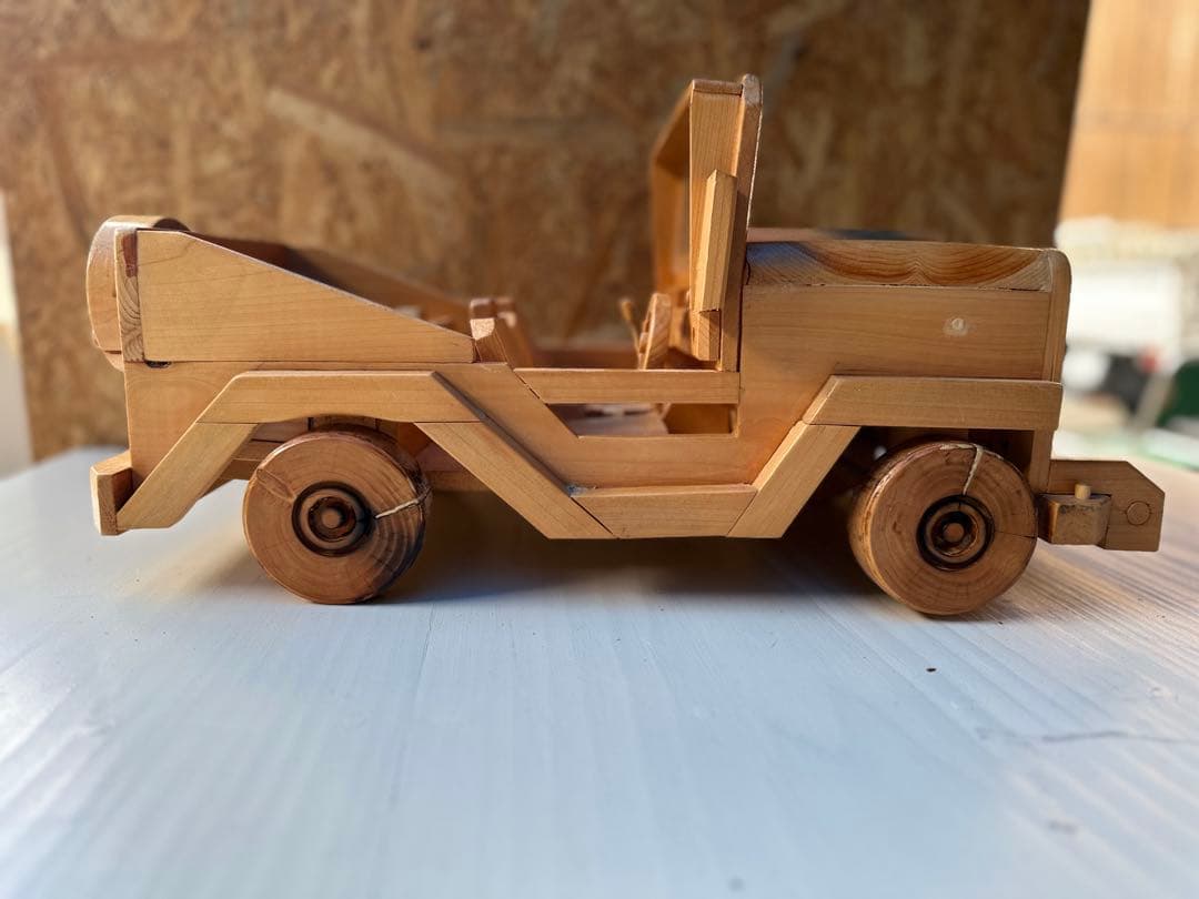 木製jeep