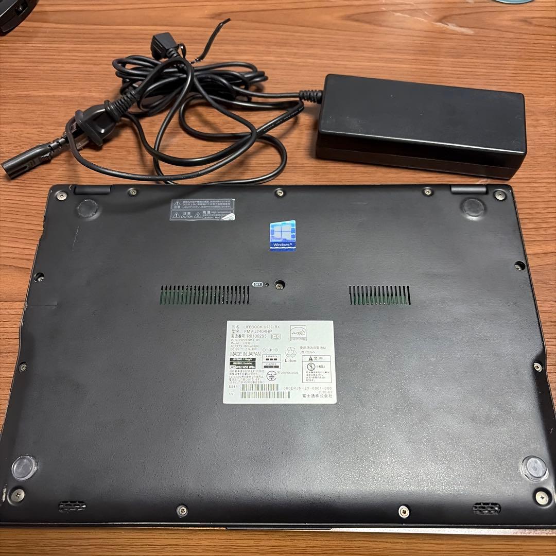 第8世代LIFEBOOK U939/B B5ノートPC Core i5 8GB④