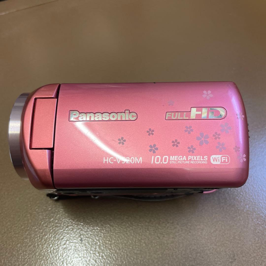 Panasonic デジタルハイビジョンビデオカメラー ピンク