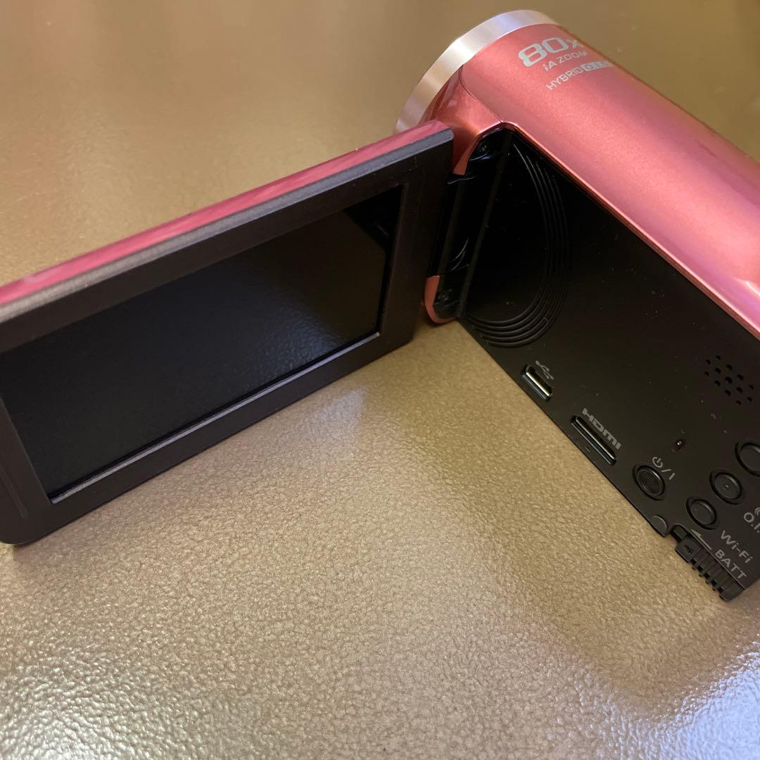 Panasonic デジタルハイビジョンビデオカメラー ピンク