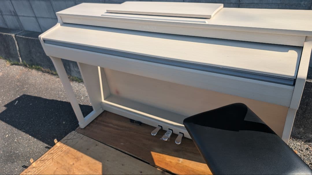 送料込み CN25A KAWAI 電子ピアノ 2016年製激激憧れ可愛いホワイト