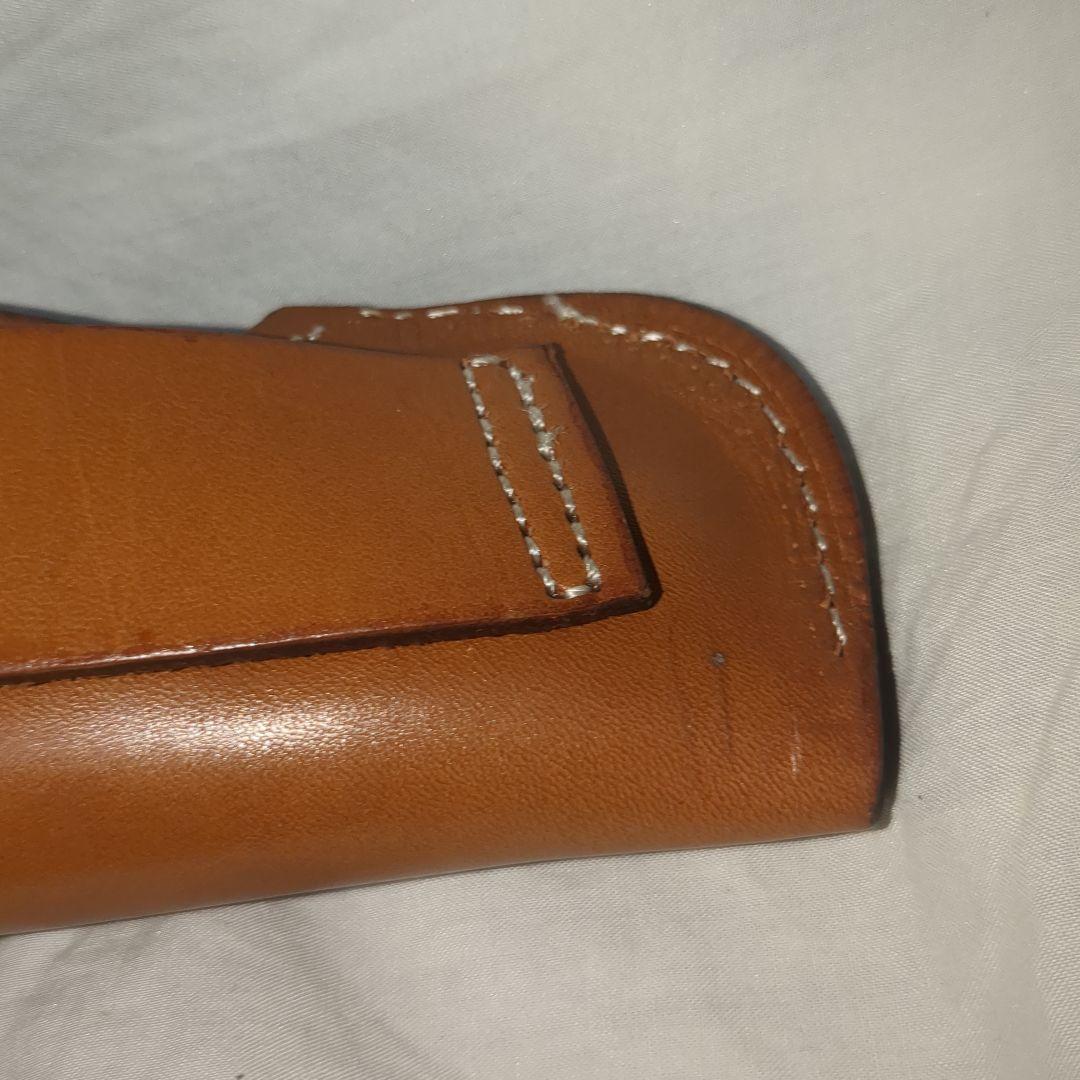 ダーティーハリータイプ　本革レザーショルダーホルスター　リボルバー用　日本製