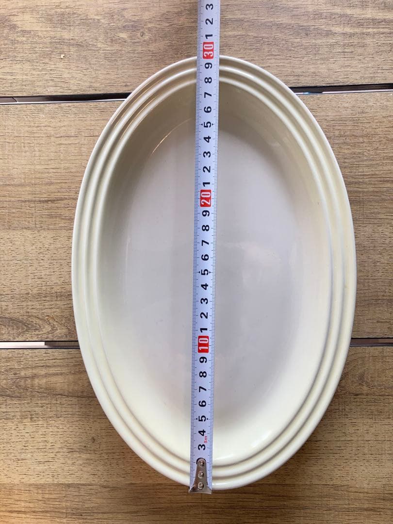 ルクルーゼ 30cm オーバルプレート　4枚セット