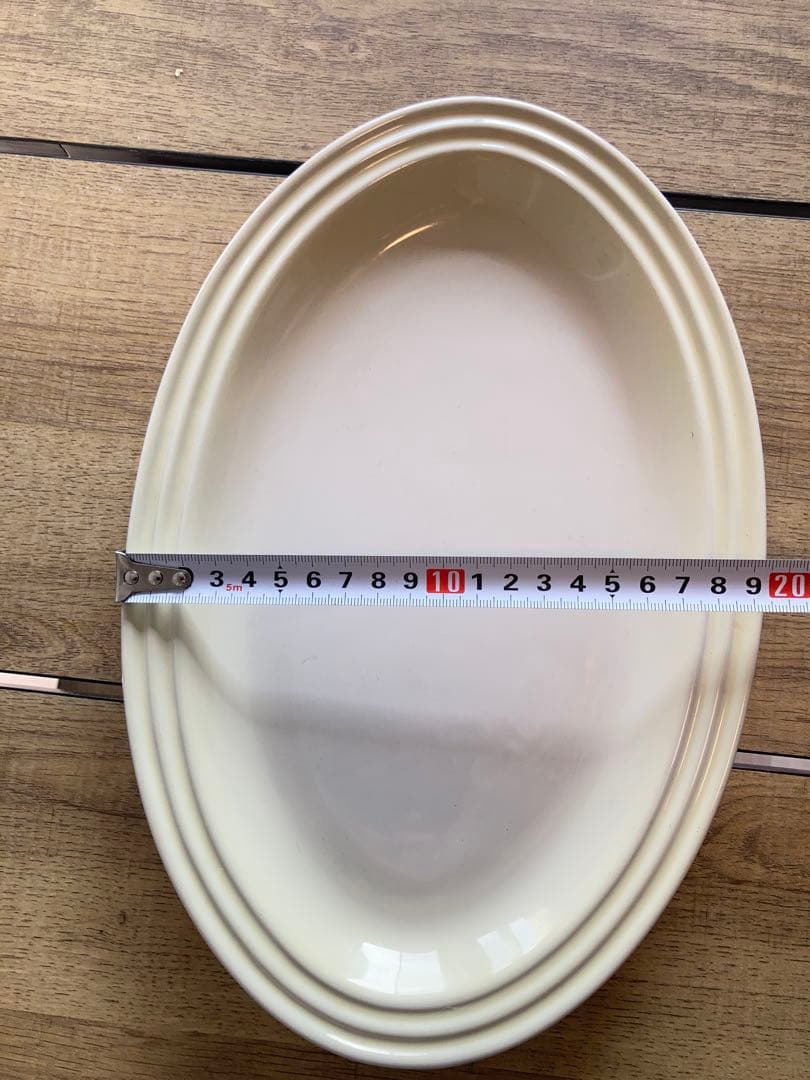 ルクルーゼ 30cm オーバルプレート　4枚セット