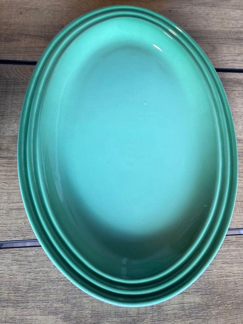 ルクルーゼ 30cm オーバルプレート　4枚セット