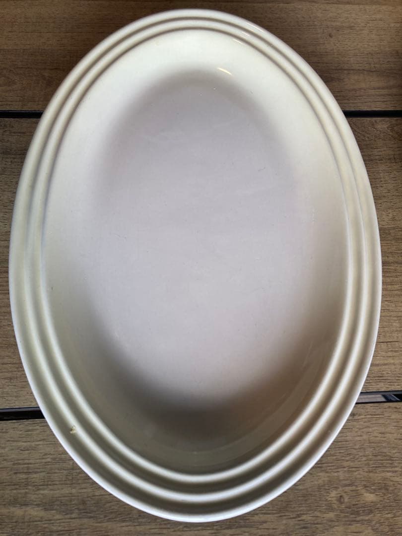 ルクルーゼ 30cm オーバルプレート　4枚セット