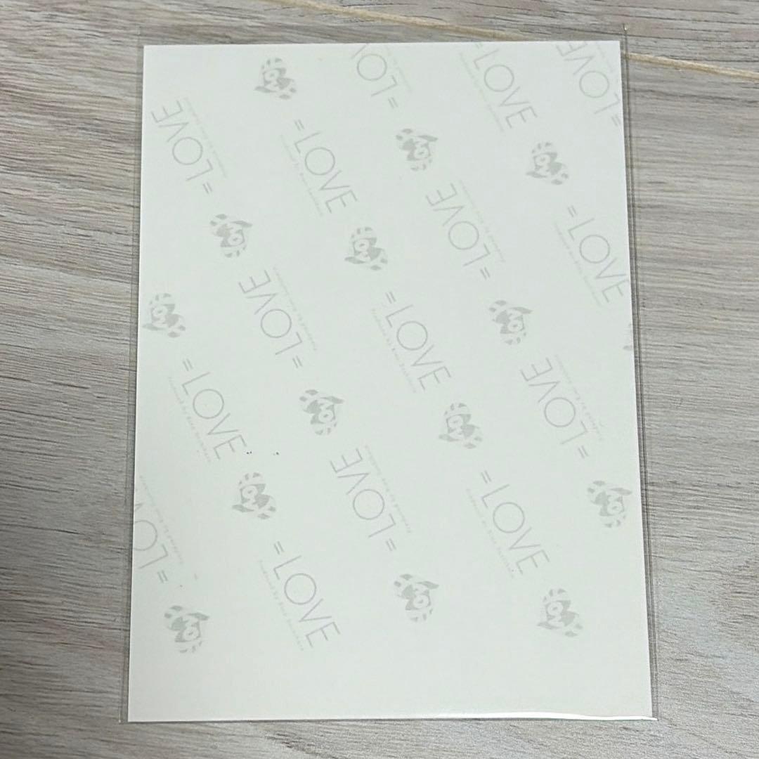 野口衣織 木漏れ日メゾフォルテ 直筆 ヒキ