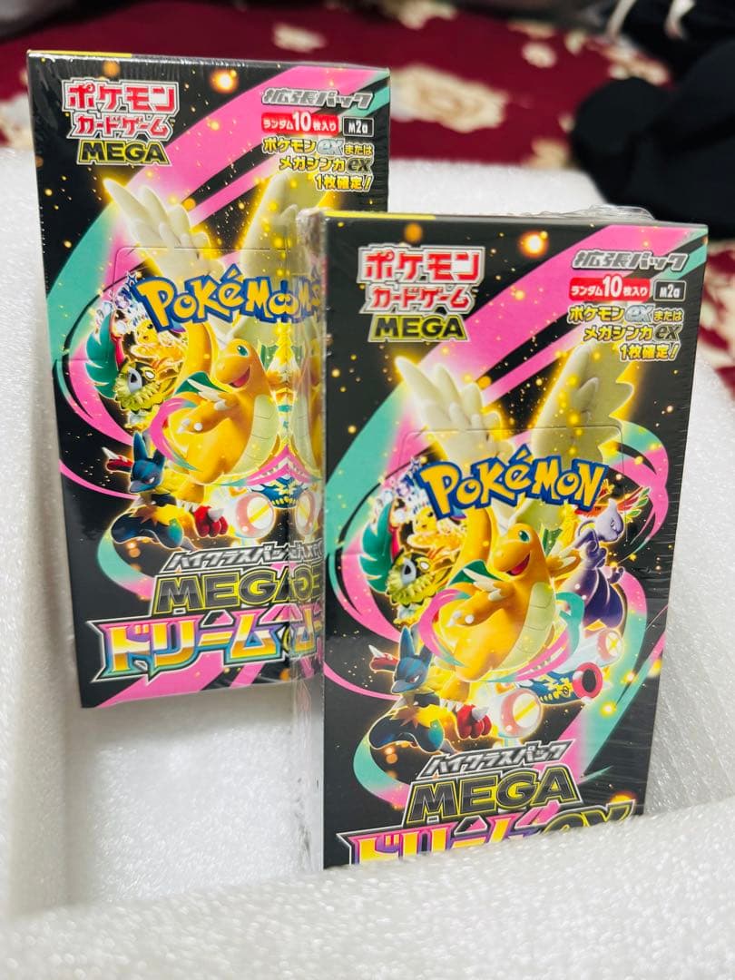 ポケモンカードゲーム MEGA ドリームEX 2パック-3 Box