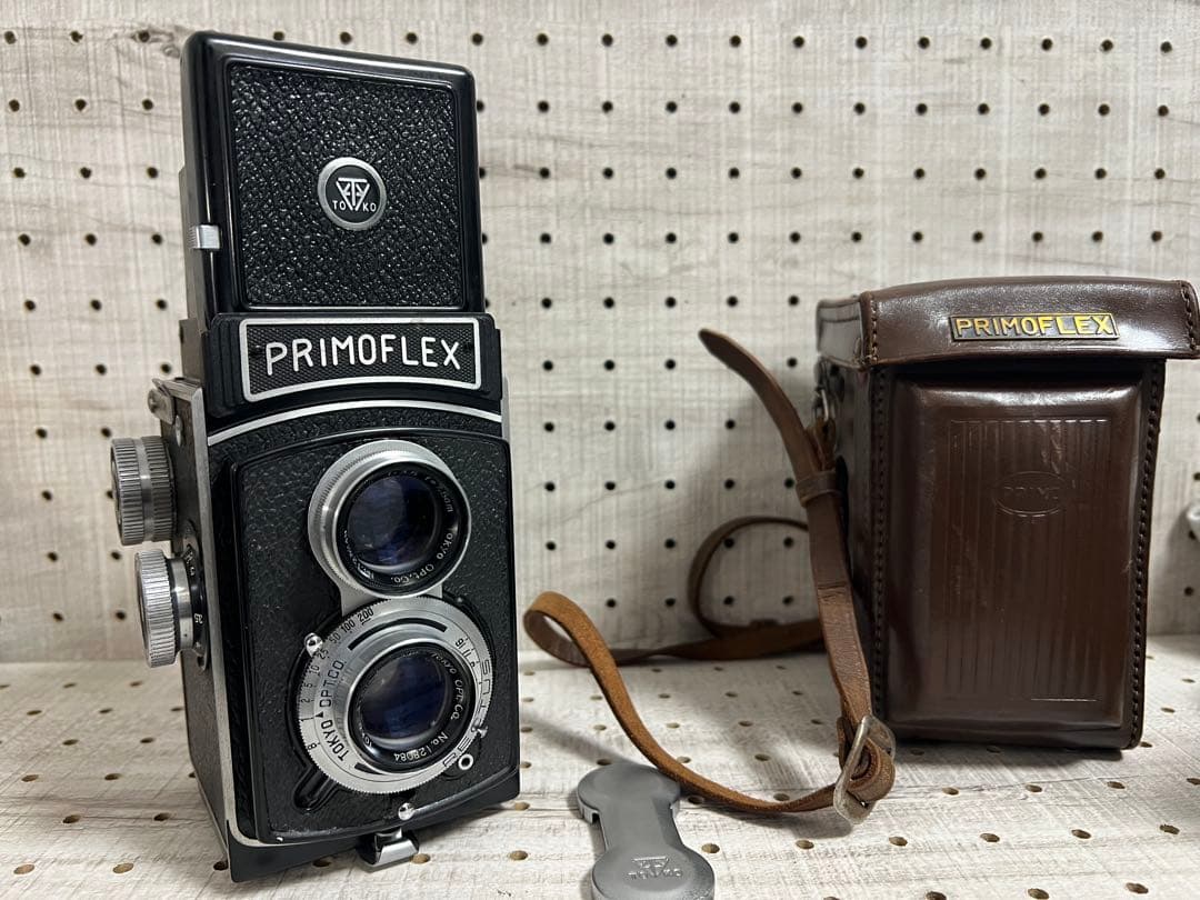 PRIMOFLEX Toko 7.5cm F3.5 カメラ