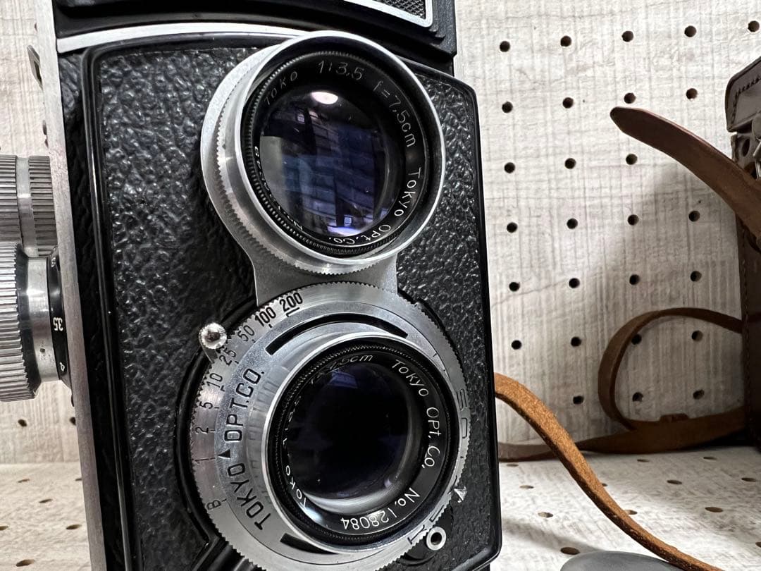 PRIMOFLEX Toko 7.5cm F3.5 カメラ