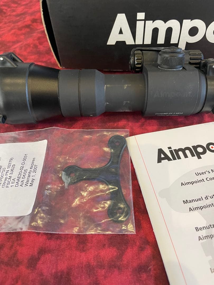 【希少】Aimpoint Comp M2-2X 2MOA エイムポイント