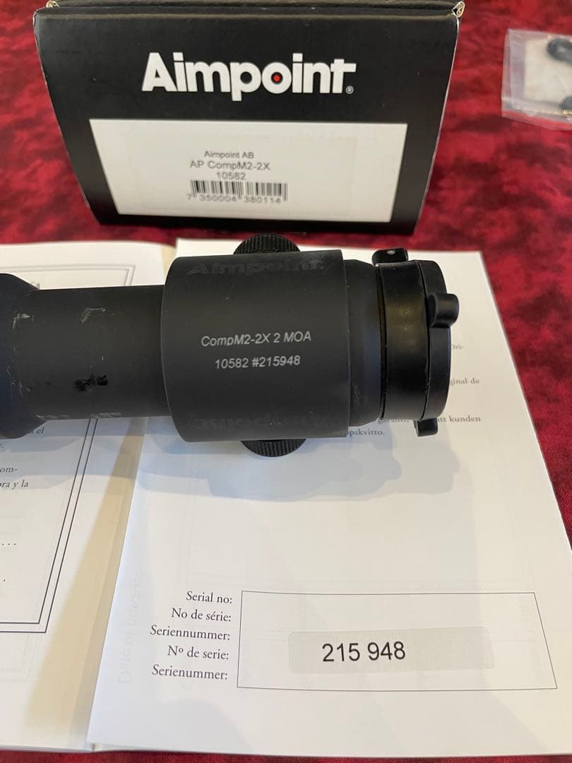 【希少】Aimpoint Comp M2-2X 2MOA エイムポイント