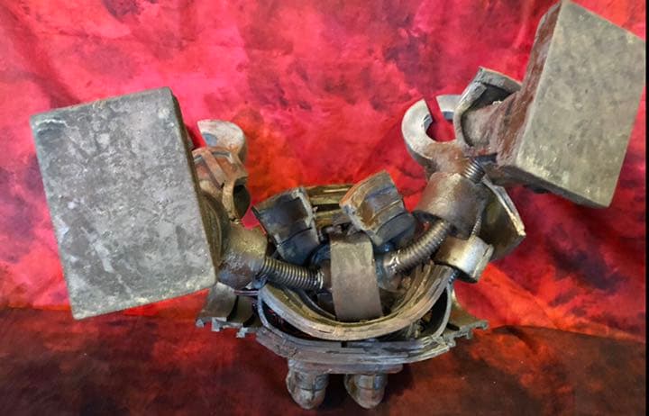 魔界異次元幻士妖獣ロボット全長約７０cm特殊美術造形創作塗装完成品★オリジナル