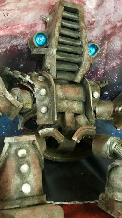 魔界異次元幻士妖獣ロボット全長約７０cm特殊美術造形創作塗装完成品★オリジナル