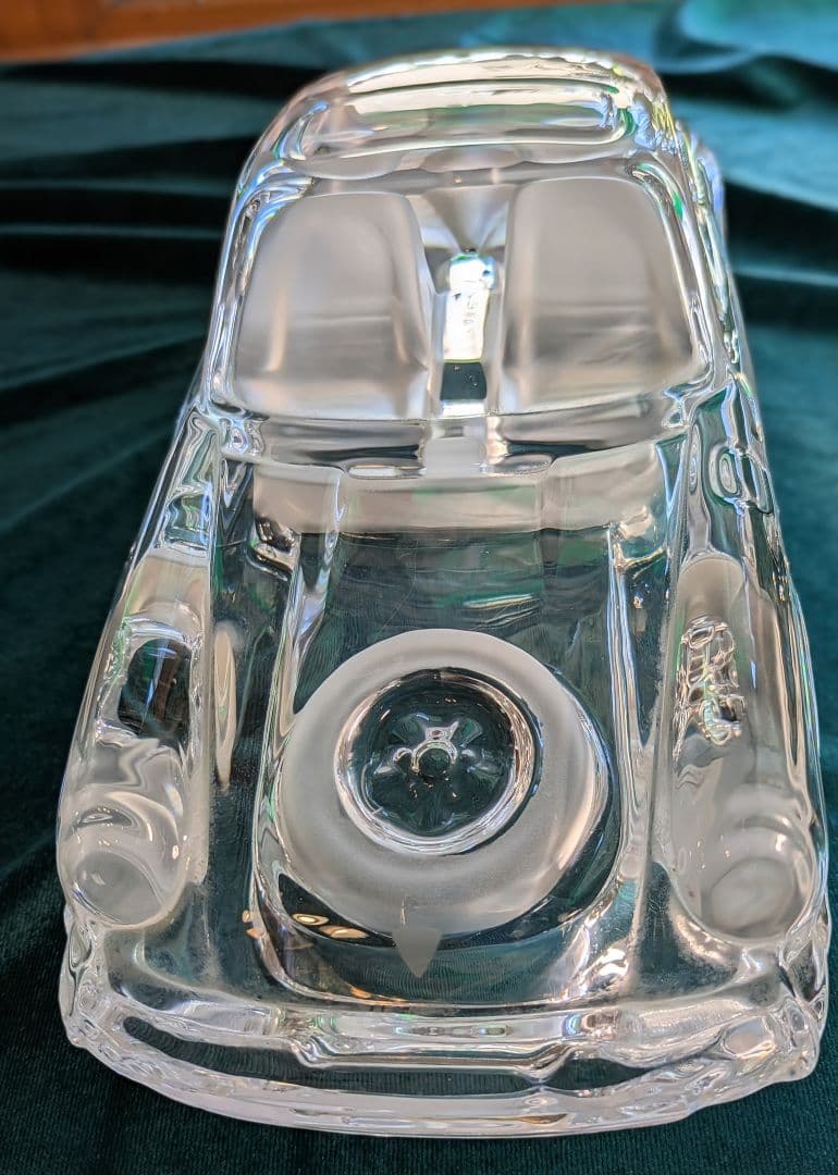 ❤️カッコいい！ポルシェ911 クリスタルガラス 置物 約32cm