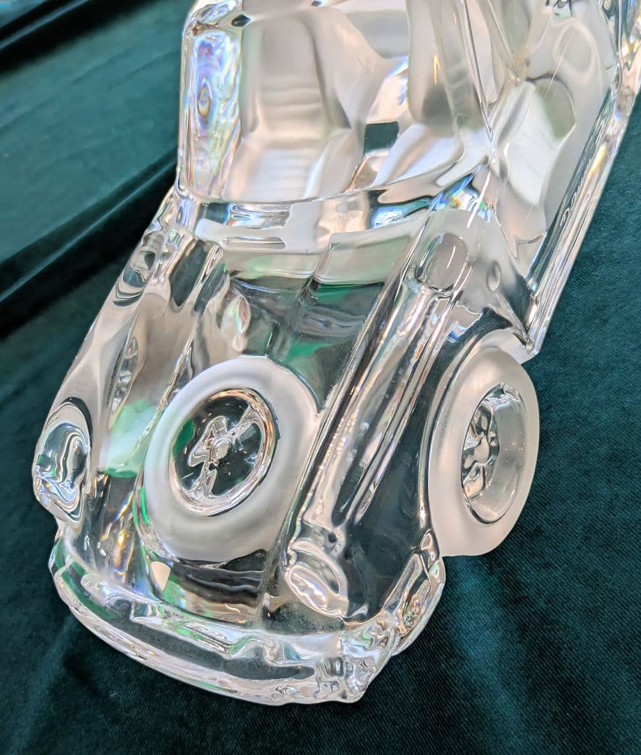 ❤️カッコいい！ポルシェ911 クリスタルガラス 置物 約32cm
